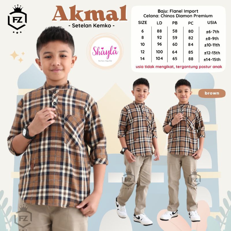 Setelan Kemko Anak Laki - laki Tanggung