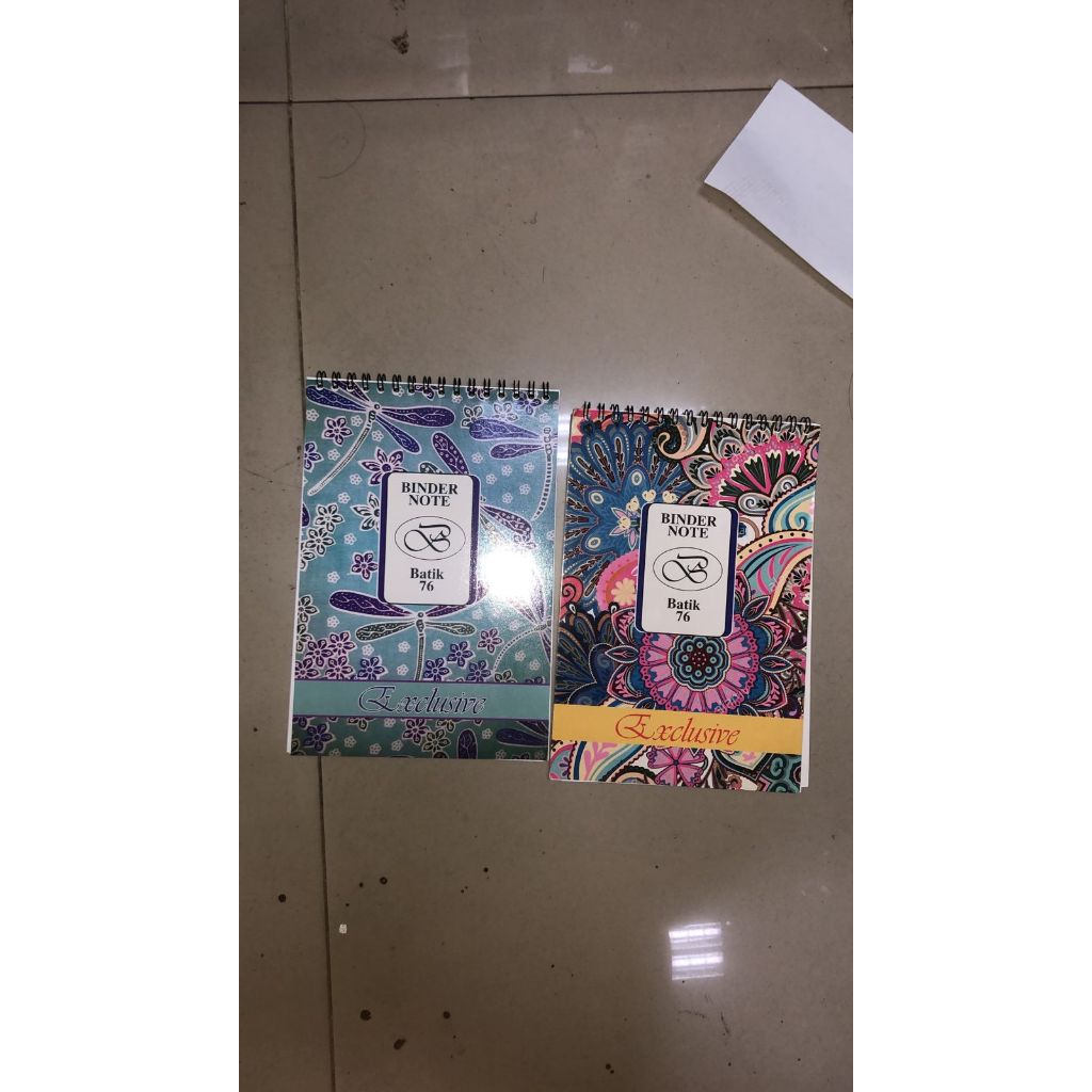 

buku blocknote binder note seminar kit yayang isi -+ 50 lembar ring kawat kertas tebal bulak balik exclusive