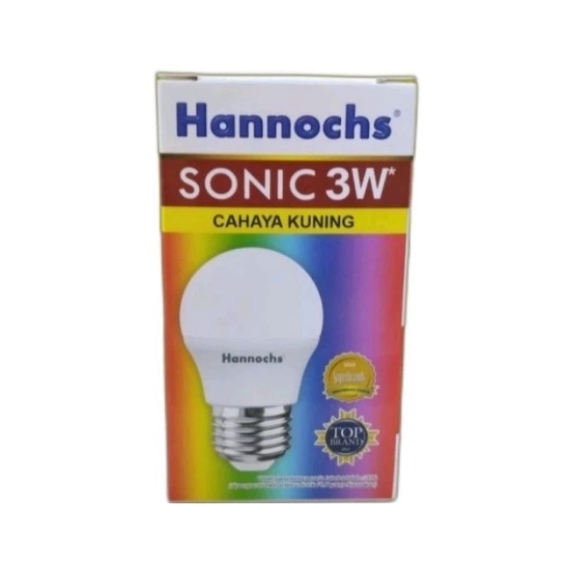 bohlam led 3 watt hannochs sonic