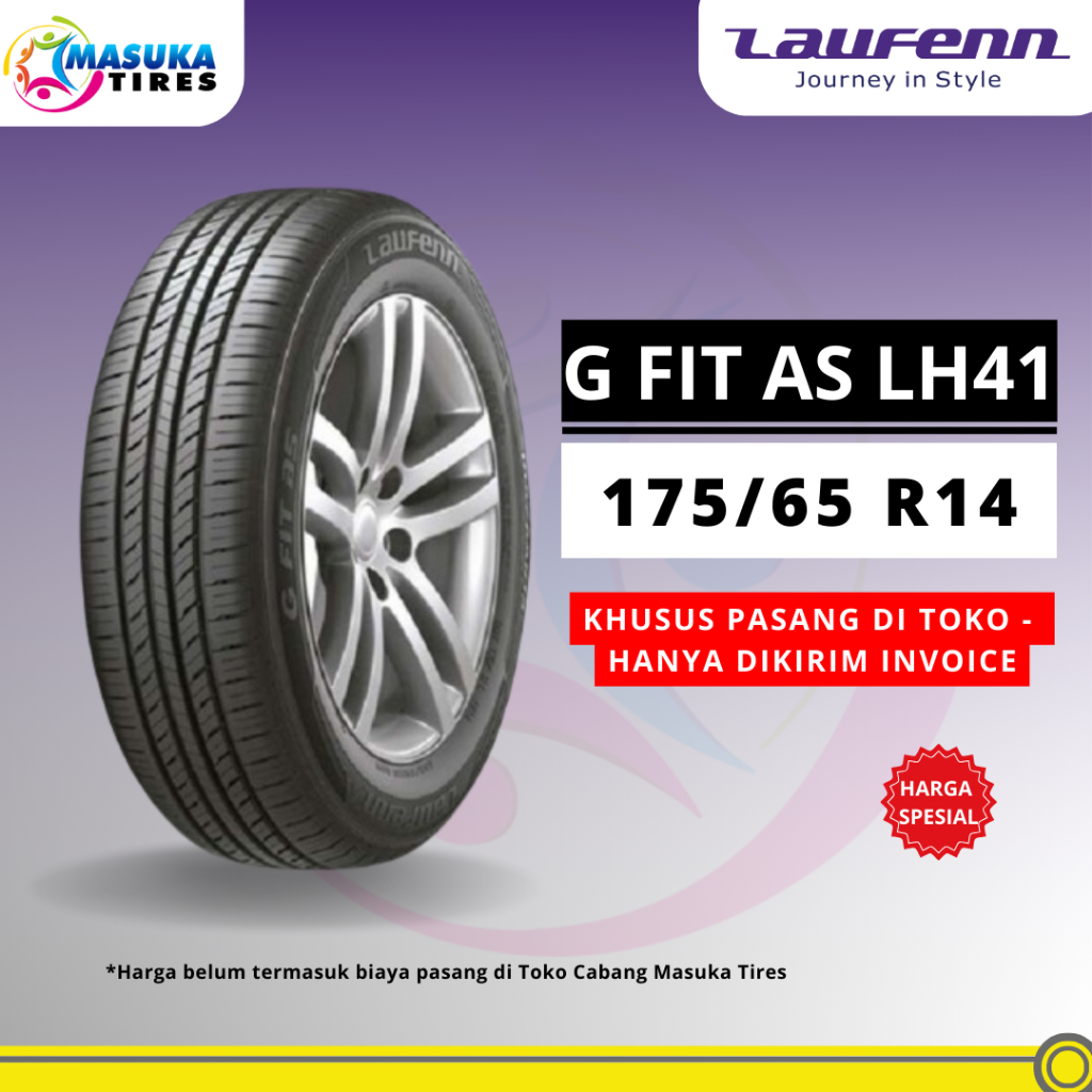 175/65 R14 Laufenn G Fit AS LH41 Ban Mobil 175/65 R 14 Laufenn Ban Mobil Agya Calya Sigra