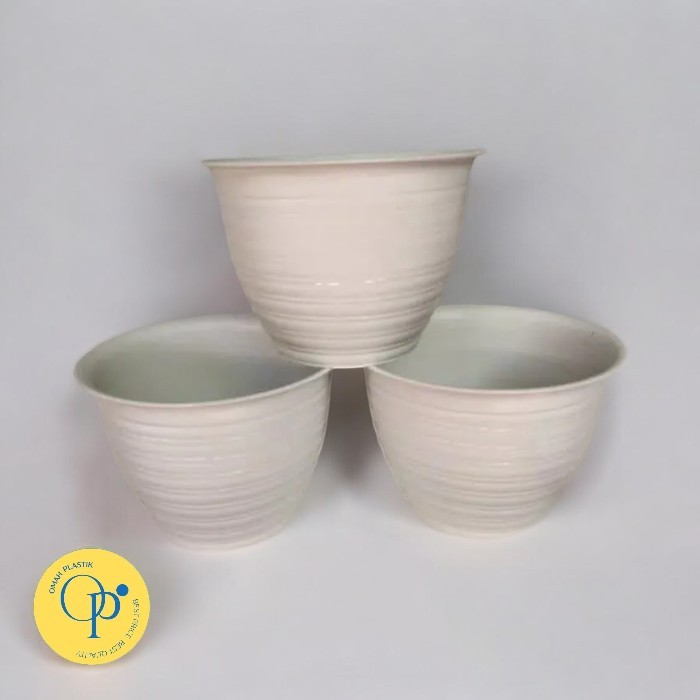 Blue Shark Pot Bunga Model Madu / Pot Hias Madu / Pot Tanaman Ukuran 15 17 20