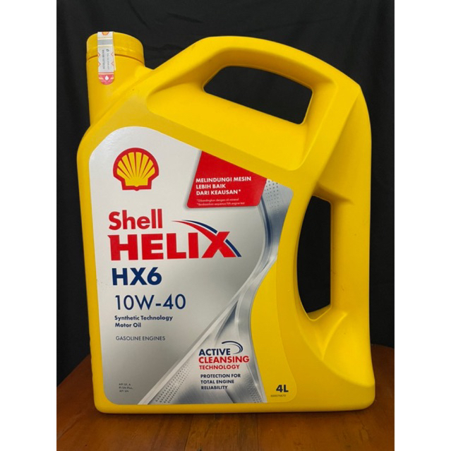 oli mesin shell helix 6 10w-40