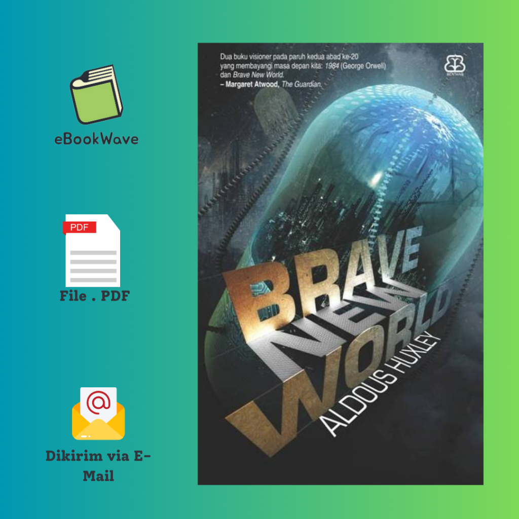 

Brave New World By Aldous Huxley Book BEST SELLER (Bahasa Indonesia)