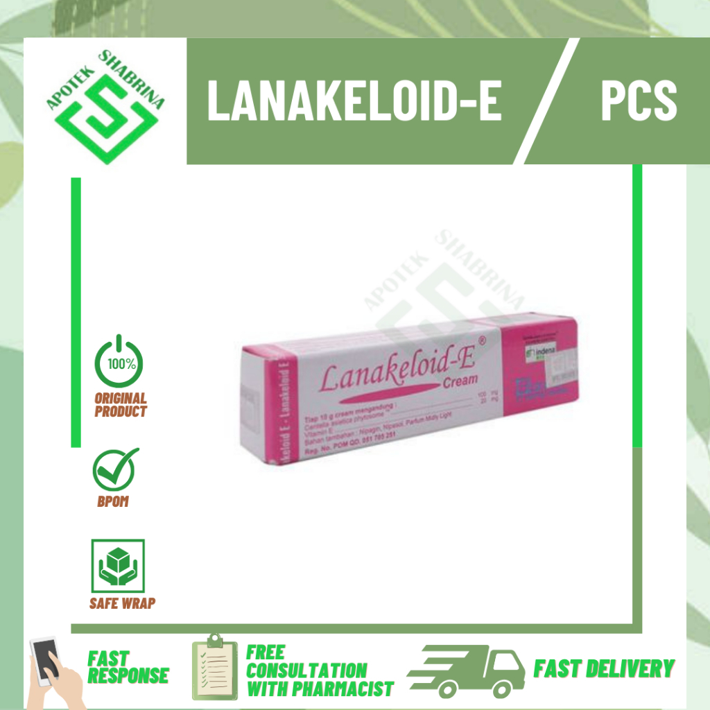 LANAKELOID-E / SALEP LANAKELOID UNTUK KELOID