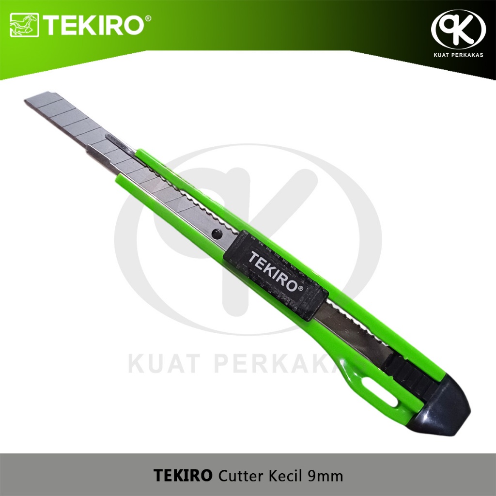 

Cutter 9mm TEKIRO Pisau Kecil Stationery SK4 Blade