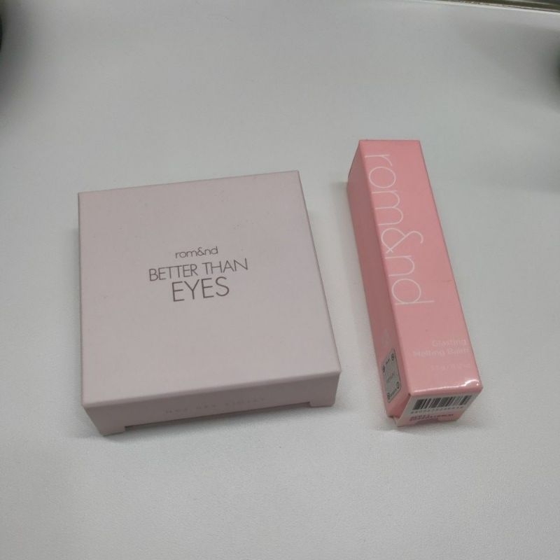 romand makeup blush eyeshadow lip balm