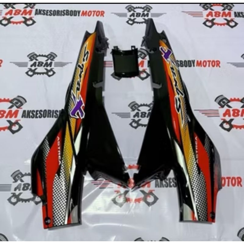 cover body belakang Supra fit kaos Supra x lama berkualitas tinggi se