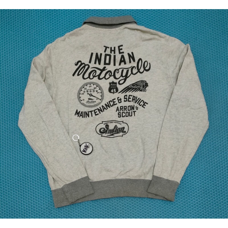 jaket motor indian vintage