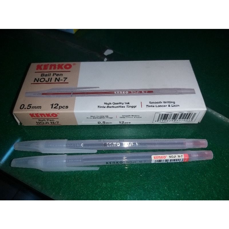 

BALLPEN N=7 KENKO Back, blue, Red