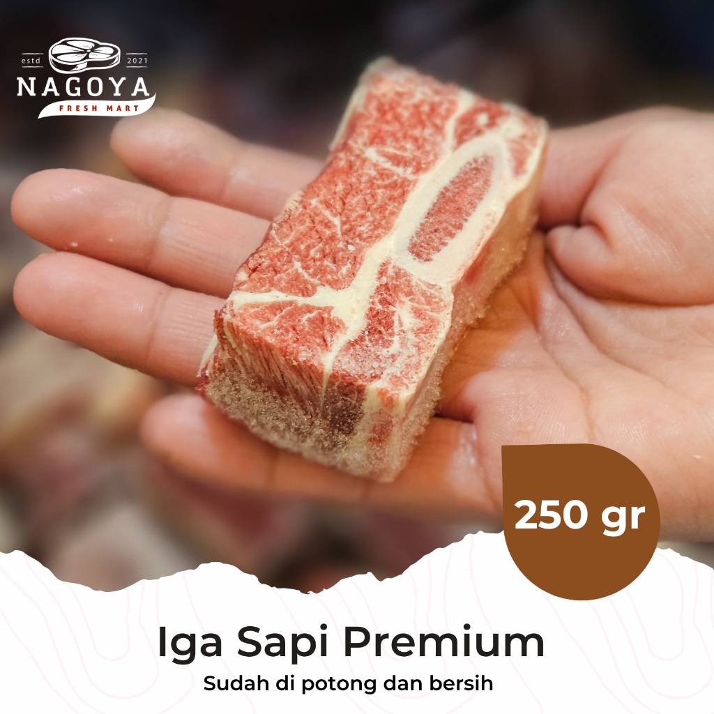 

Iga Sapi Premium | Short Ribs - 250 GR