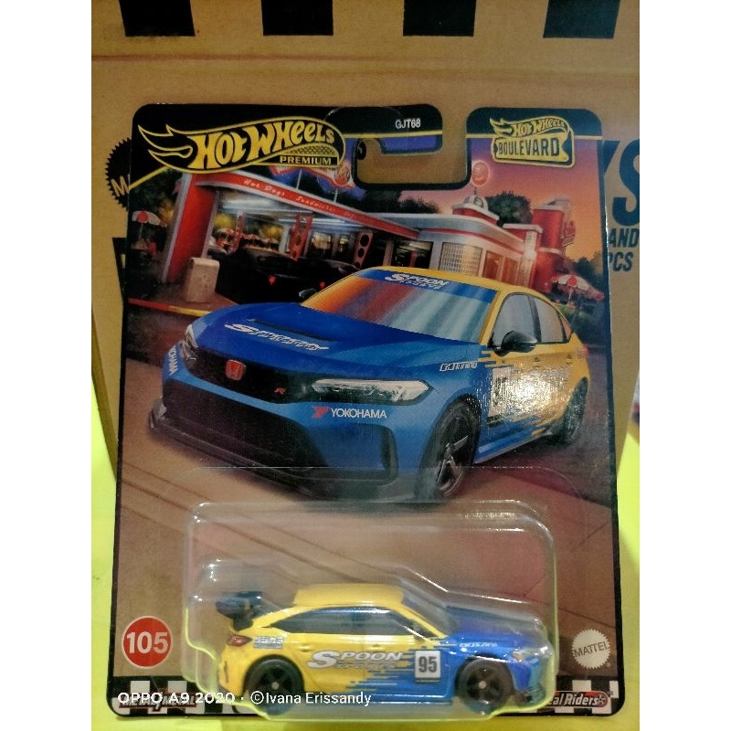 Hotwheels Boulevard '24 Civic Type R Spoon