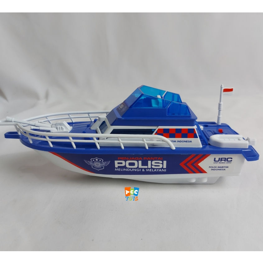 Mainan Kapal Laut Baterai Perahu Air Marine Corps Patrol Boat Dimainkan Diatas Air