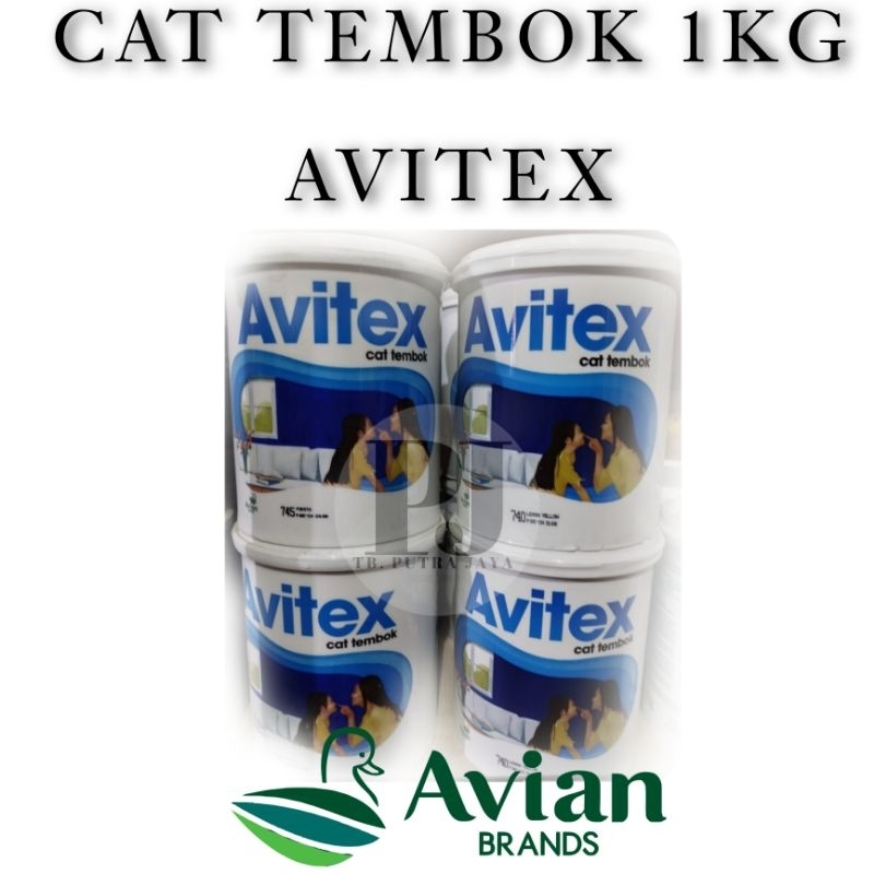 CAT TEMBOK AVITEX 1KG