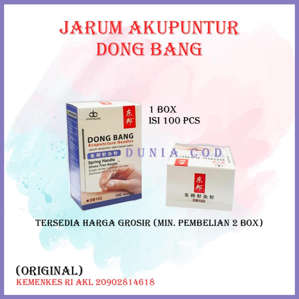 Jarum Akupuntur Murah DONG BANG / Original / 1 Box Isi 100 Pcs / DongBang / Bisa COD