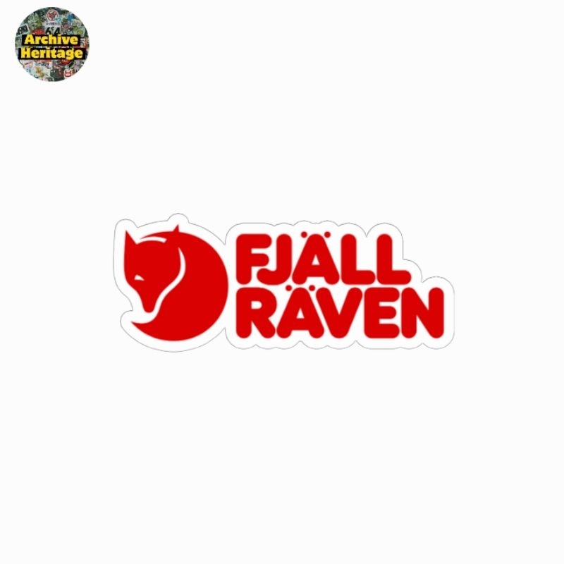 

sticker Fjallraven Kanken logo hiking stiker diecut