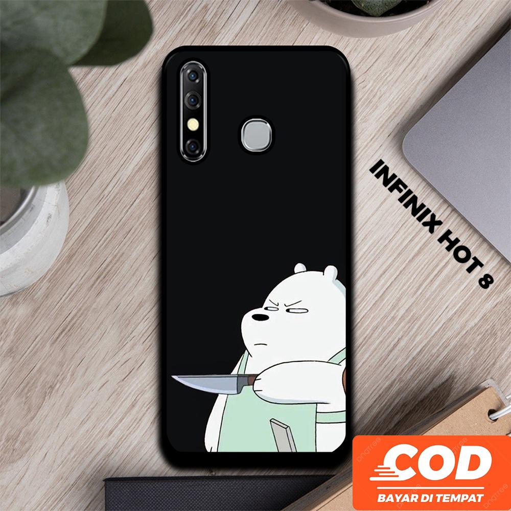 [A76] CASING HANDPHONE INFINIX HOT 8 - CASING INFINIX HOT 8 - CASING FASHION VIRAL - CASE AESTHETIC 