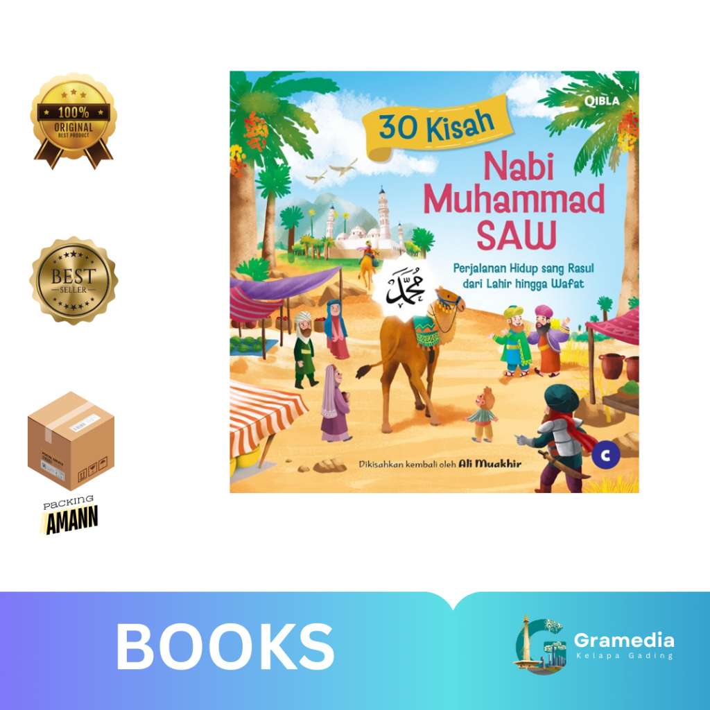 Gramedia MKG - Buku Anak 30 Kisah Nabi Muhammad SAW (Ali Muakhir)