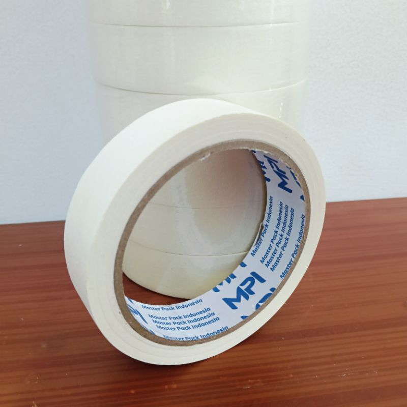 

MASKING TAPE MPI 24 MM - LAKBAN KERTAS 1 INCH