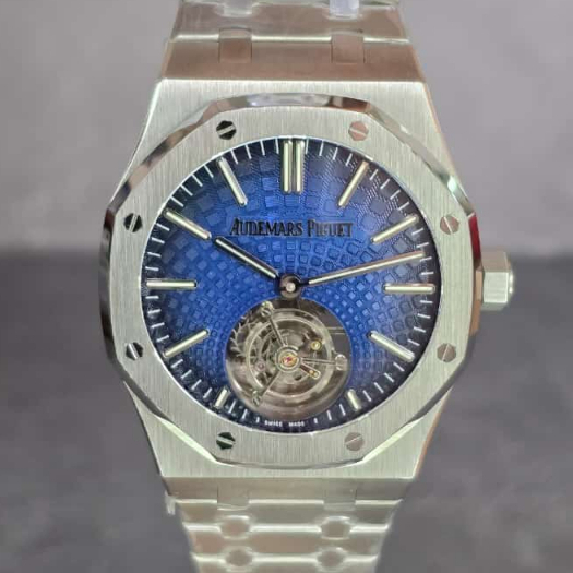 Audemars Piquet Royal Oak Selfwinding Flying Tourbillon Swiss Automatic 41mm Blue Dial