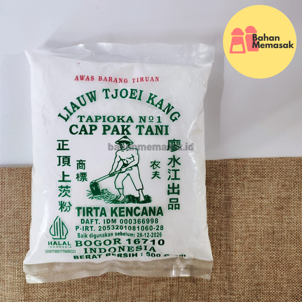 

Tepung Tapioka CAP PAK TANI 500 gram