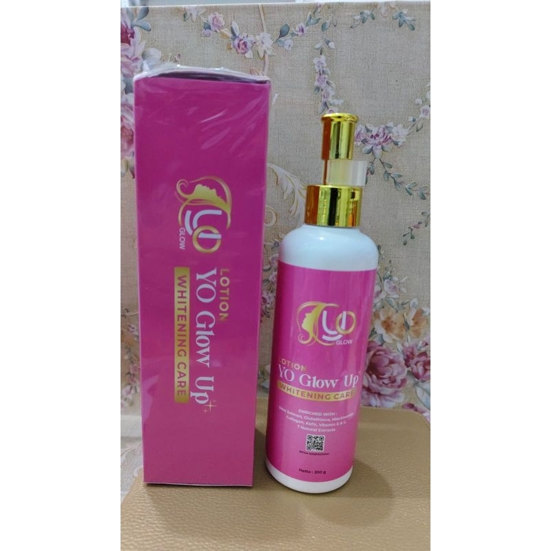 lotion you glow up, pemutih badan