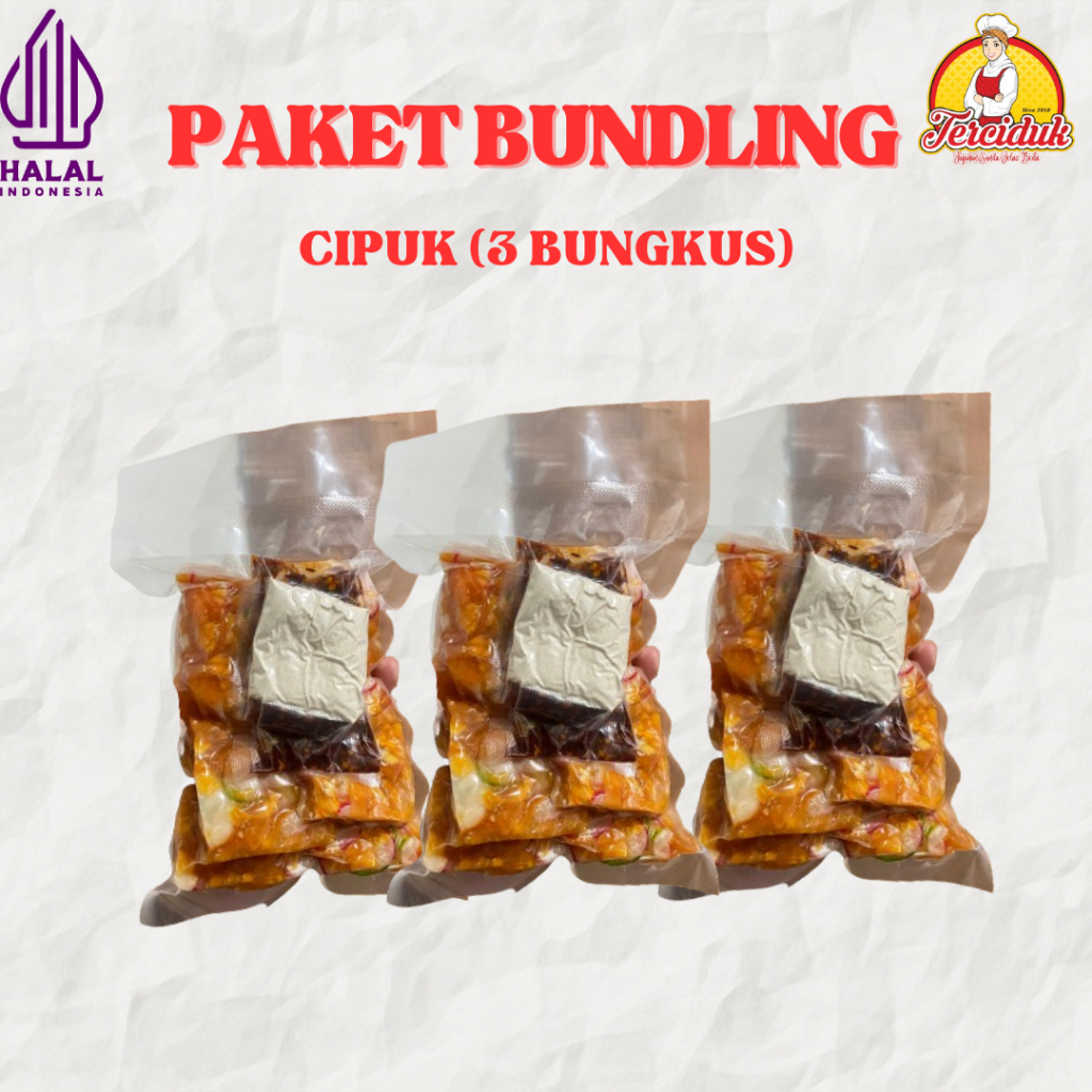 

TERCIDUKFOOD - Bundling (3 Bungkus) Cipuk Cireng Kerupuk Chili Oil