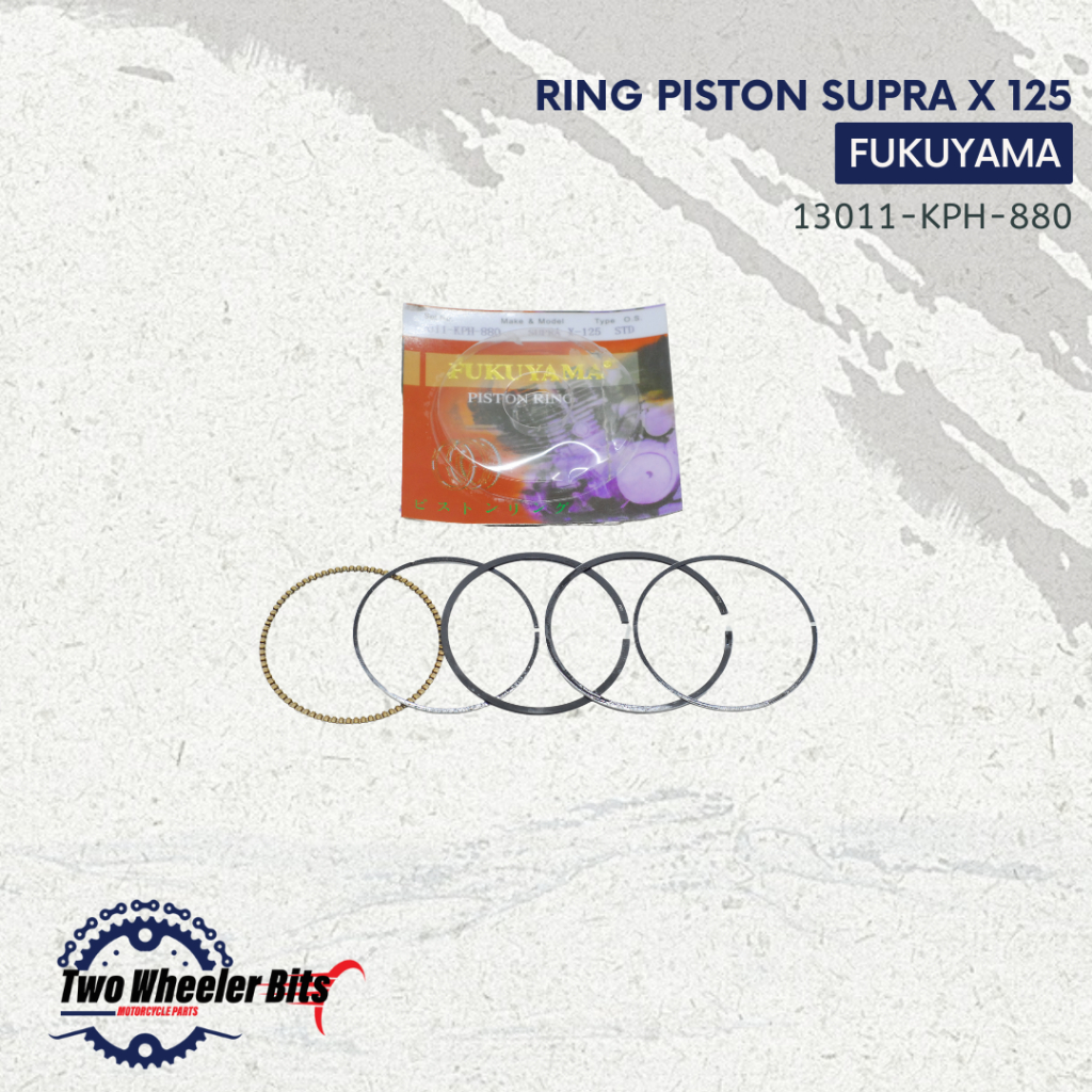 Fukuyama Ring Piston Karisma / Supra X 125