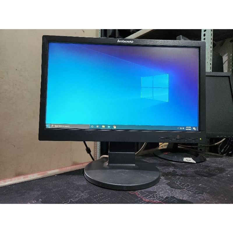 MONITOR PC LENOVO 19" WIDESCREEN NORMAL, LAYAR KOMPUTER MEREK LENOVO