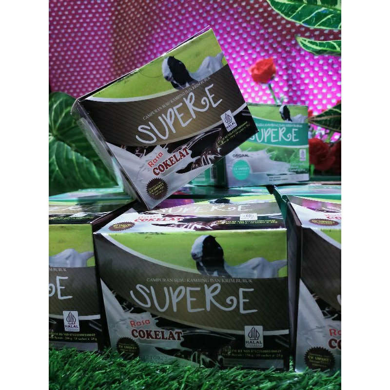 

100%ORIGINAL Susu Kambing SUPER E 250g Untuk Promil, Bumil, Busui