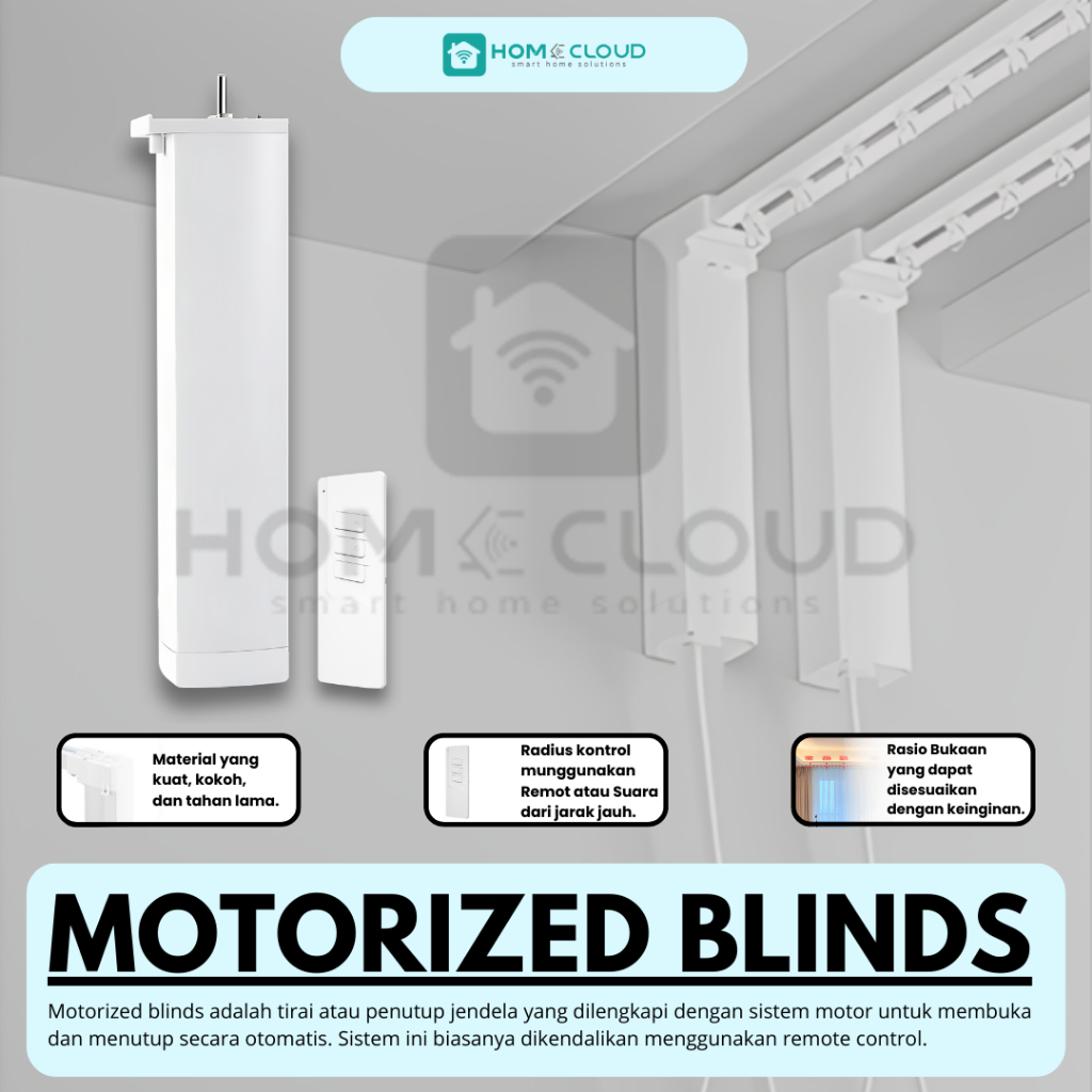 Motorized Blinds/Gorden/motorized Gorden/Blinds/Smart Blinds/Smart Motorized/Tirai/Remote Tirai