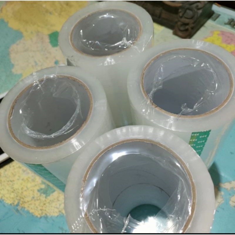 

lakban bopp Oppo tape bening lebar 12 cm 120 mm 100 yard bijian eceran