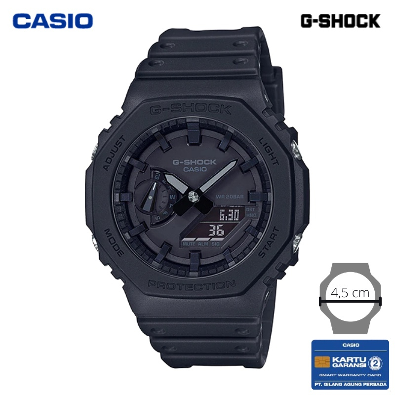 JAM TANGAN CASIO PRIA CASIO G-SHOCK GA-2100-1A1 / GSHOCK GA2100 JAM TANGAN CASIO GSHOCK ORIGINAL