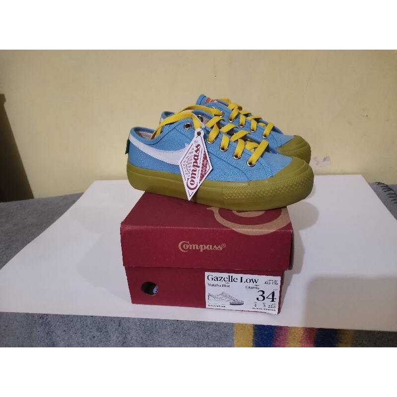 Compass Gazelle Low Matcha Blue