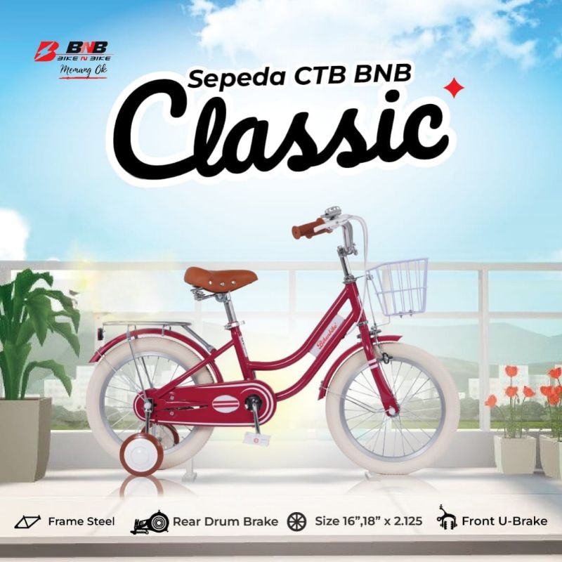 Sepeda Anak BNB 16 inch Classic