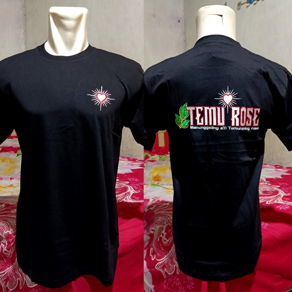 Kaos Bordir PSHT Temu Rose Kaos Terate Temu Rose