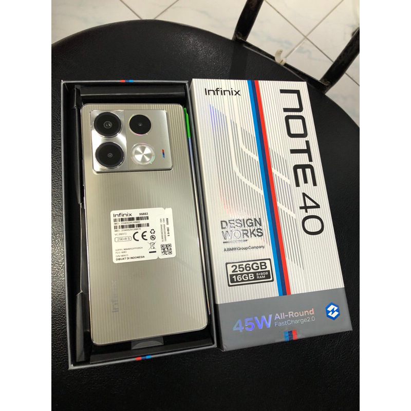 Infinix Note 40 Second ori + Wireles Charging