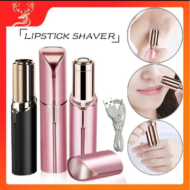 ❣️READY❣️Alat E pilator pencukur bulu wanita | E pilator lipstik electric shaver alis bulu halus| el
