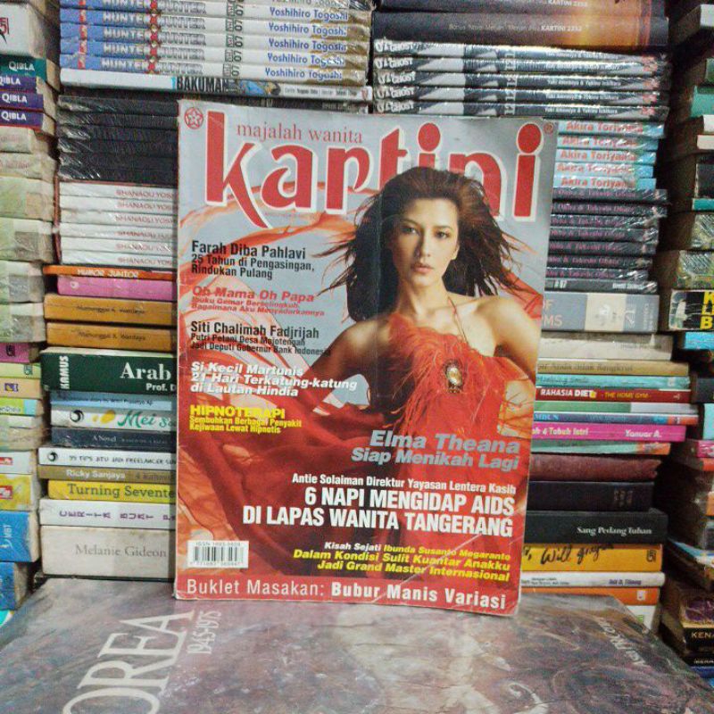 Majalah Original KARTINI Bekas boleh beli satuan ada dideskripsinya nomor yang tersedia