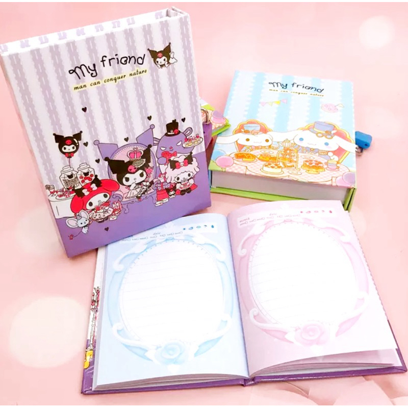 Buku Diary Box Kunci Gembok -May267