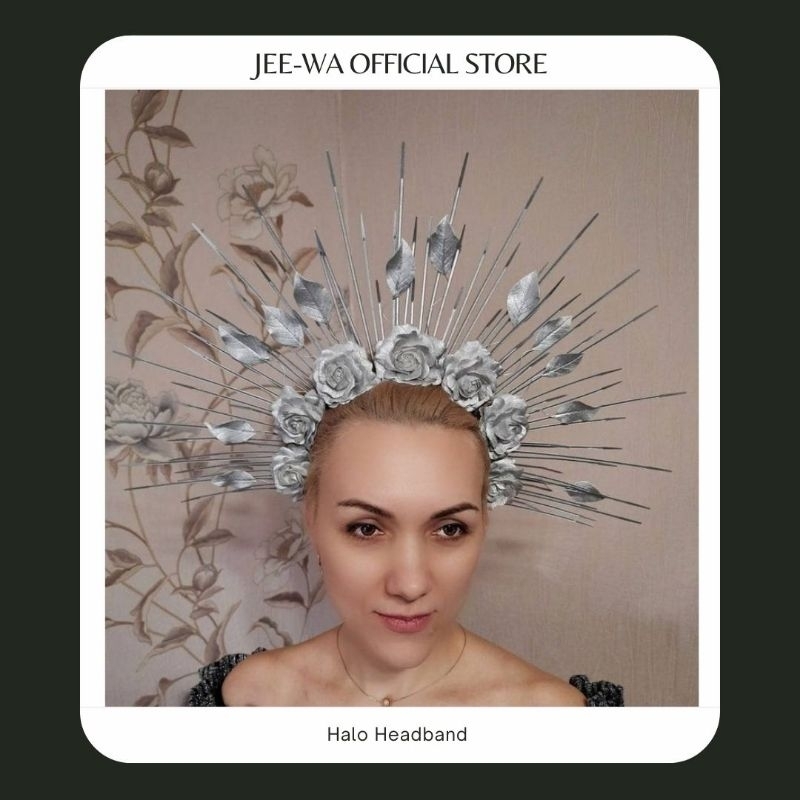 [ JEE - WA ] PART 26 - Bando Halo Angel Malaikat Aesthetics Gold Emas | Crown Malaikat Angel Cosplay