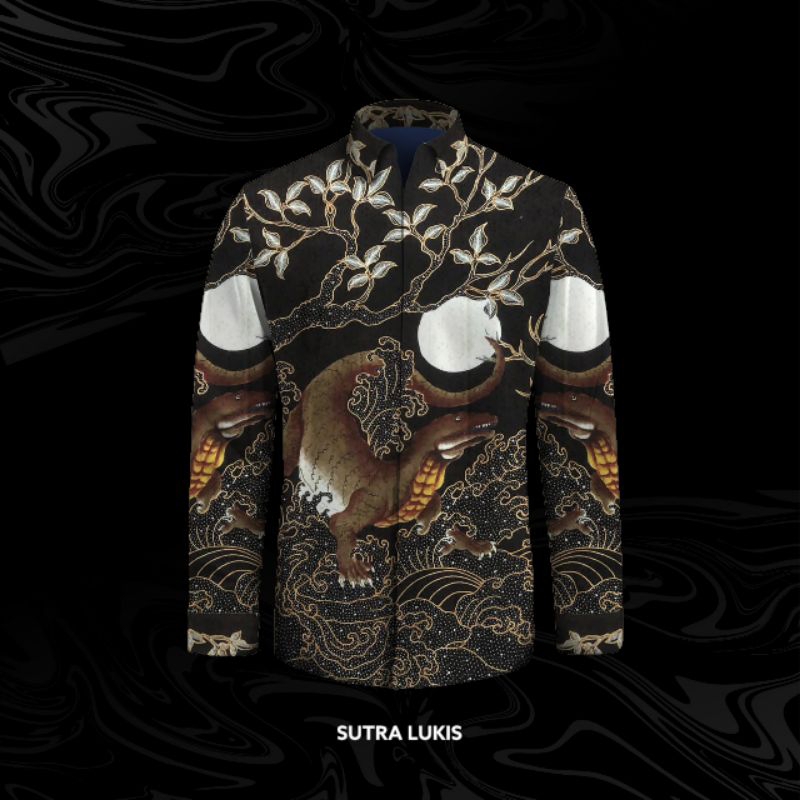 Kain Batik Tulis Sutra Lukis Exclusive