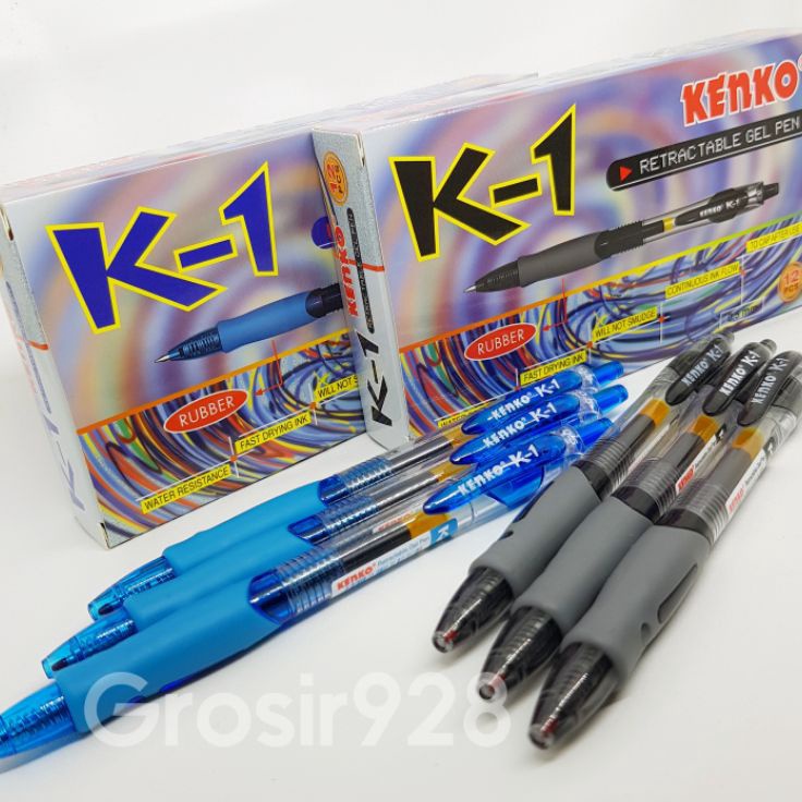 

MURAH MERIAH Per 12 Balpoint Pena Pen Gel Kenko K1 K1