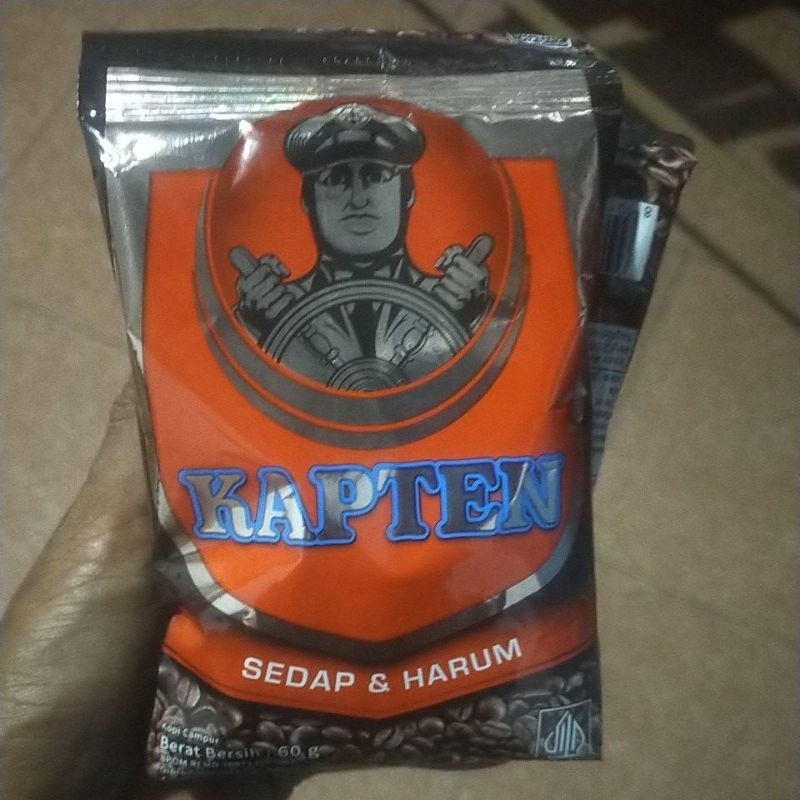 

kopi kapten 60grm 1renceng 10pcs