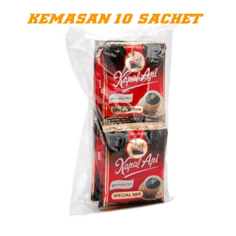 

KAPAL API- SPESIAL MIX KOPI GULA-10 SACHET