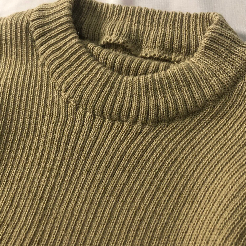 preloved thrift inner daleman panjang pendek putih tanktop rajut