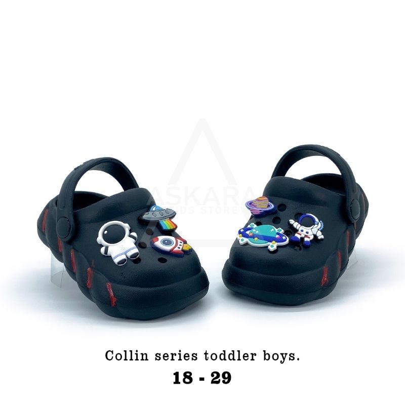 0018, sandal collin, sandal collin anak, sandal collin anak tali belakang, sandal collin anak cowok 