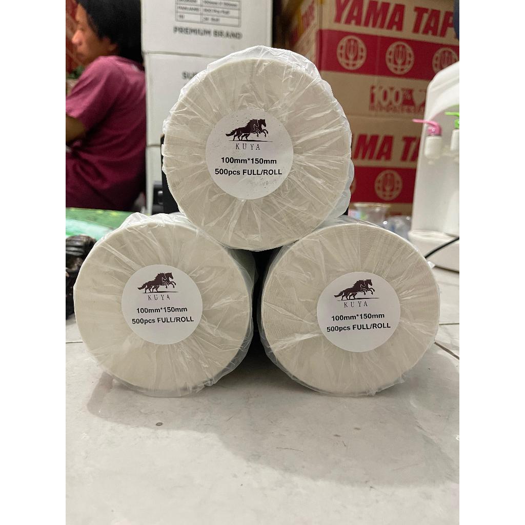 

Label Barcode 100 x 150 A6 kertas stiker thermal 500 pcs