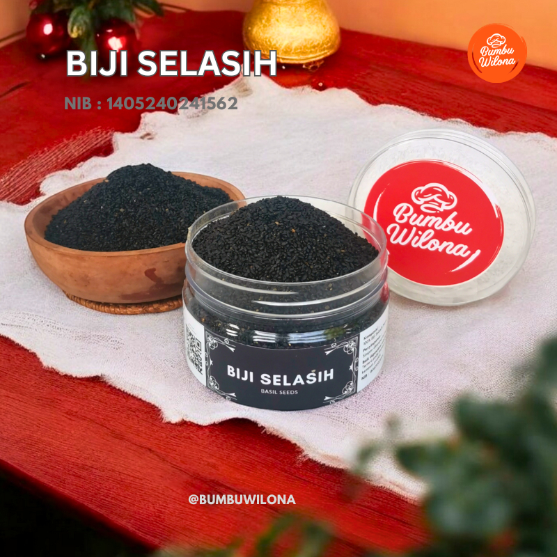 

BIJI SELASIH | BASIL SEEDS REMPAH HERBAL JSR