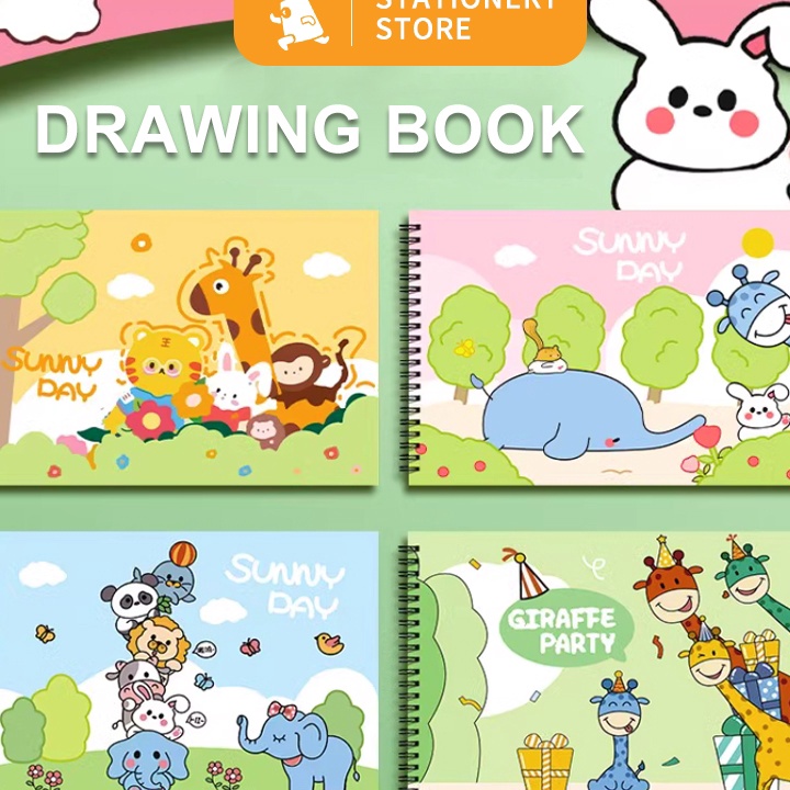 

BIG SALE A4 drawing book Buku gambar anak Buku gambar polos A4 Drawing bookSuning Mall