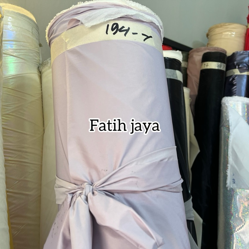 kain Despo Koting warna ungu muda polos Harga murah